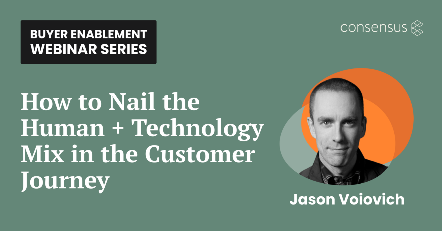 How To Nail the Human + Technology Mix in the Customer Journey With Jason Voiovich