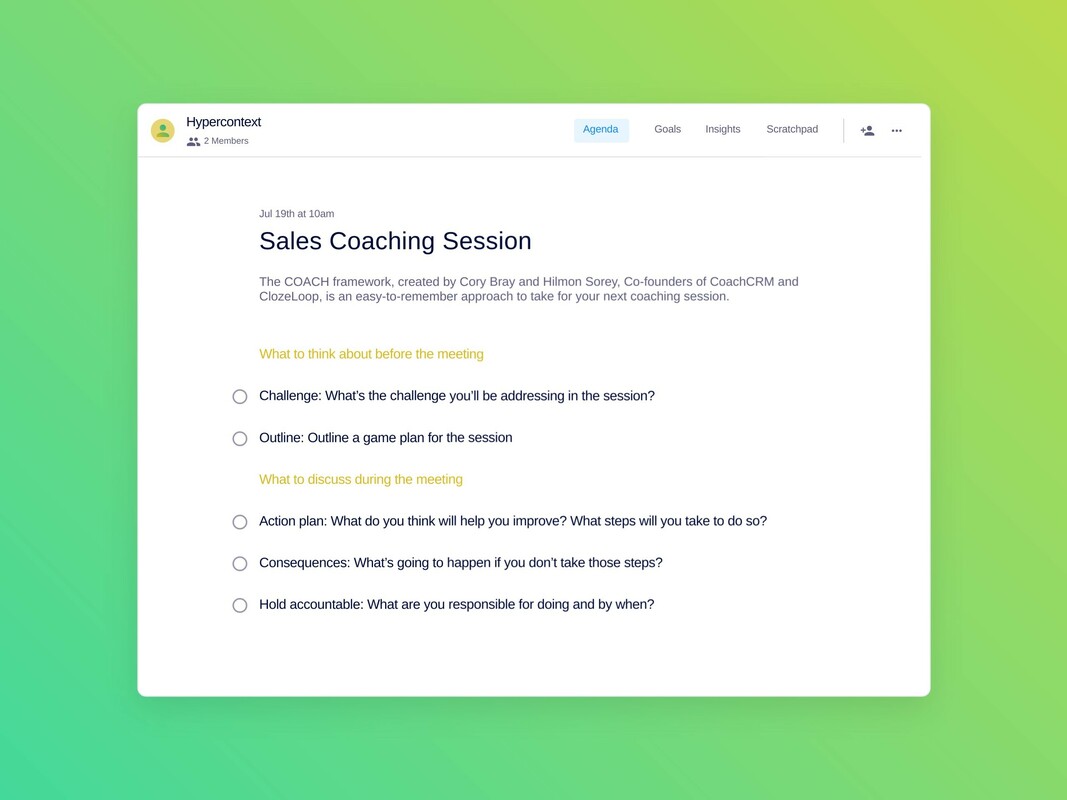 A guide to sales coaching (plus a template)