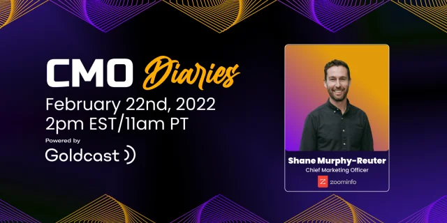 Chat With Top B2B CMOs | CMO Diaries by Goldcast