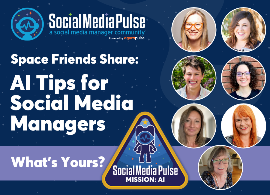 AI tips for Social Media Managers from Space Friends