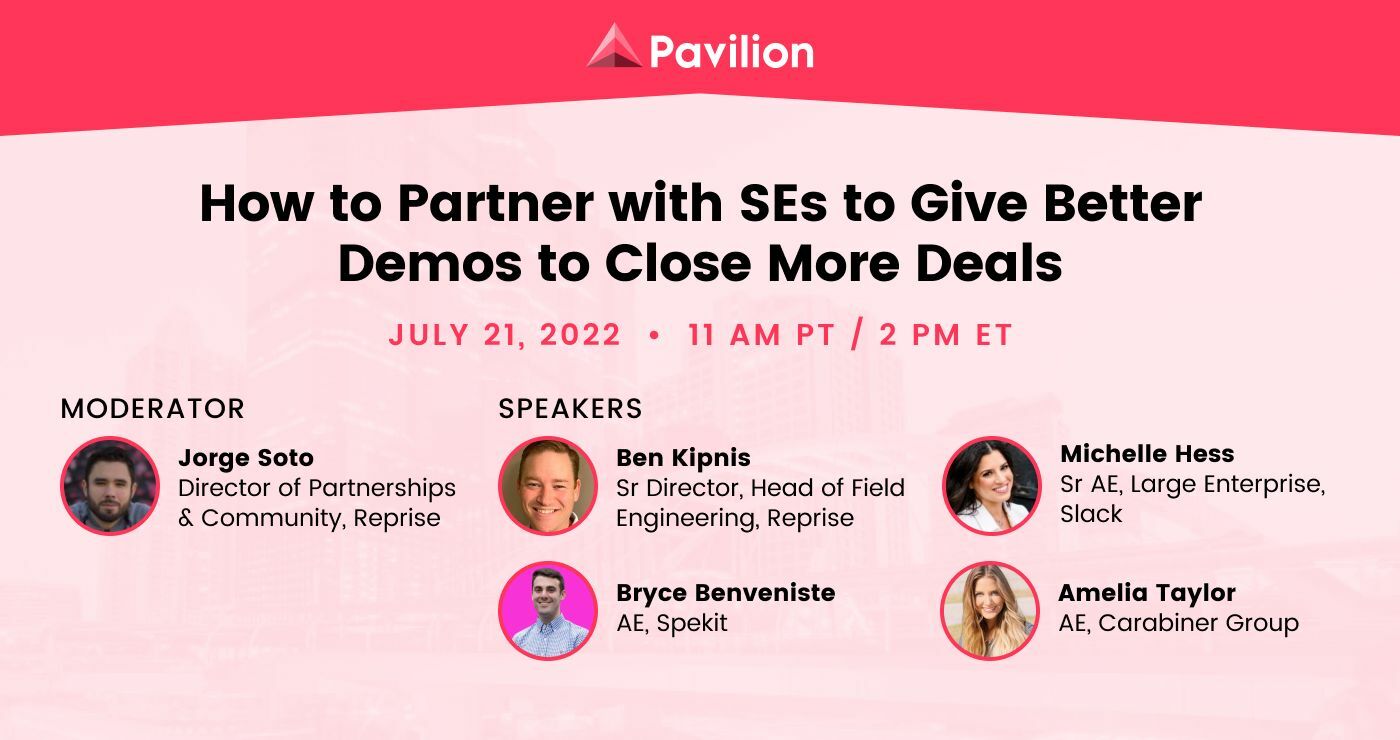 How to Partner with SEs to Give Better Demos to Close More Deals