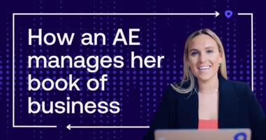 How an enterprise AE manages her book of business in Outreach