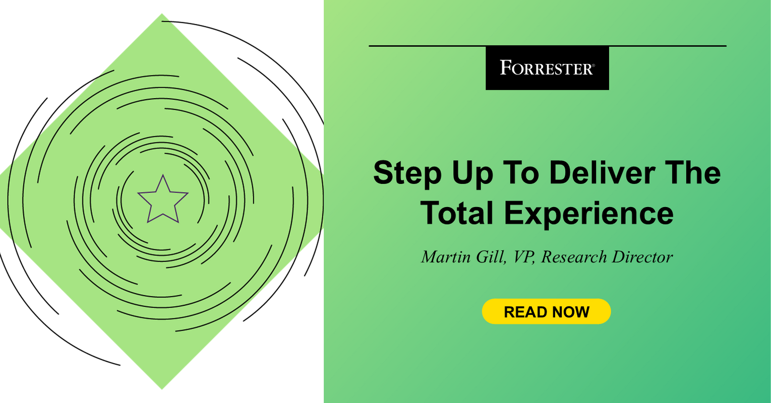 Step Up To Deliver The Total Experience