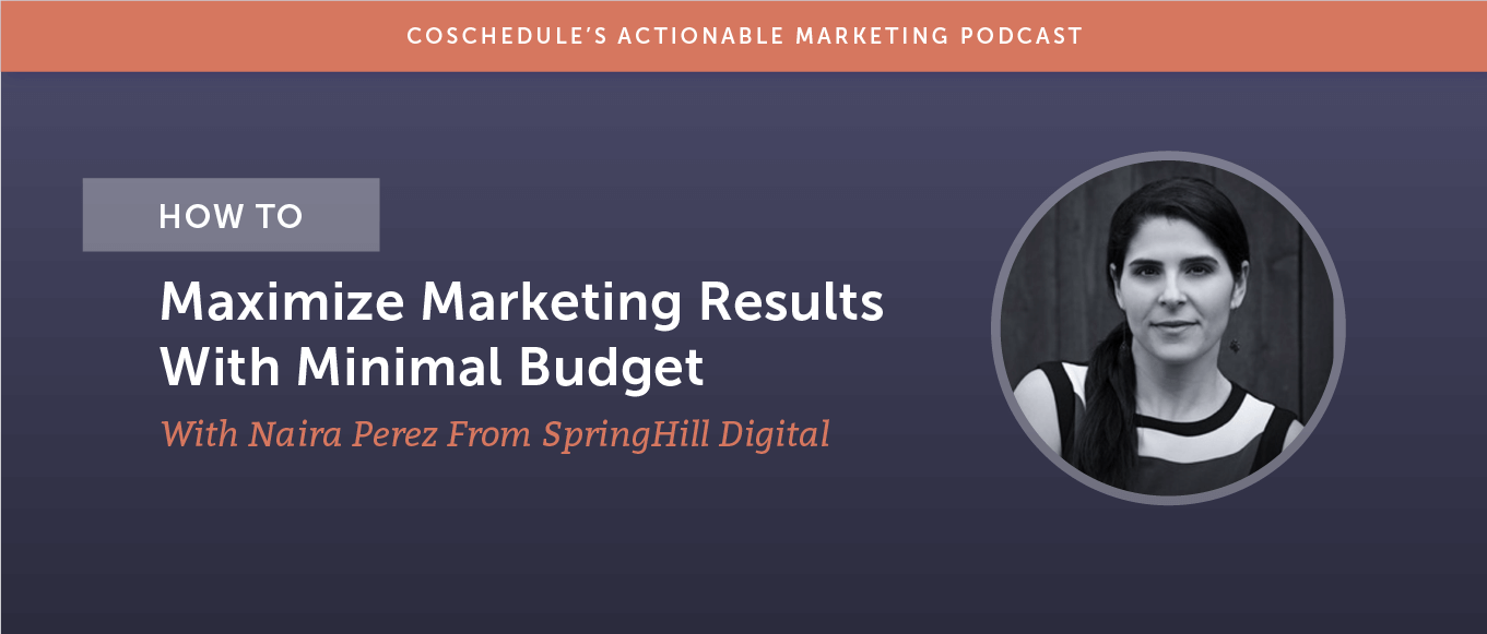 How to Maximize Marketing Results With Minimal Budget With Naira Perez From SpringHill Digital [AMP 185]