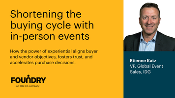 The power of experiential: shortening the buying cycle with in-person events 