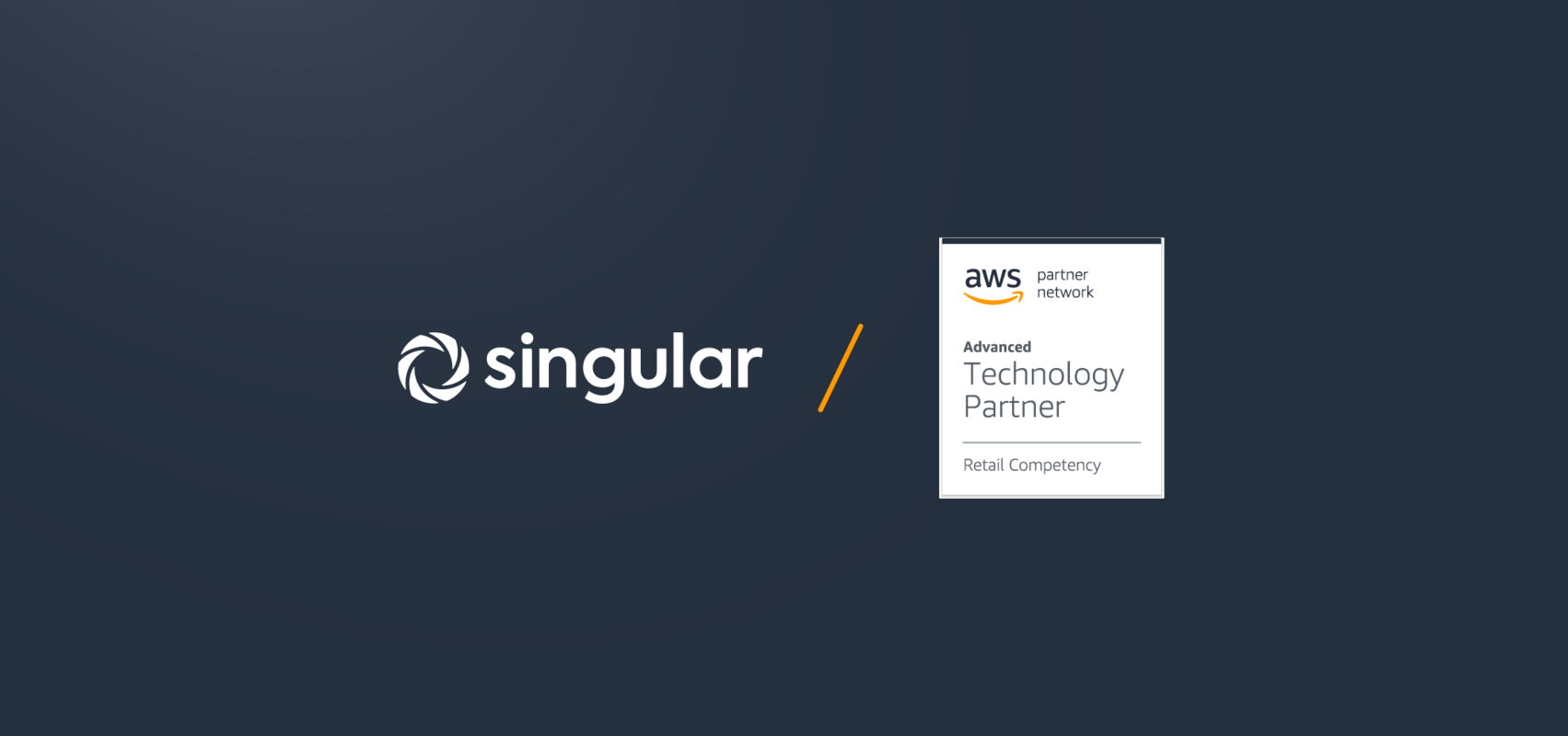 Singular achieves AWS Retail Competency status
