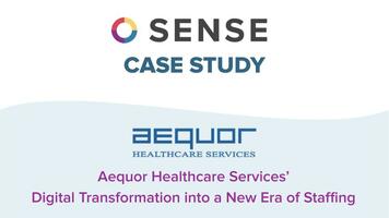 Aequor Healthcare Services' Digital Transformation with Sense