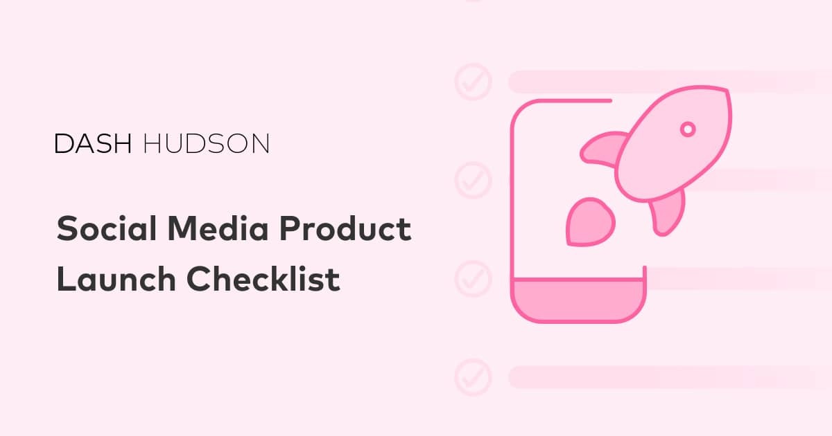 Social Media Product Launch Template