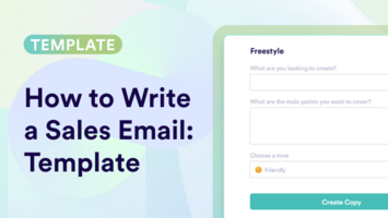 Sales Email Templates: How To Write & Examples