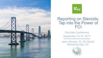 Reporting on Steroids: Tap into the Power of Full Circle Insights