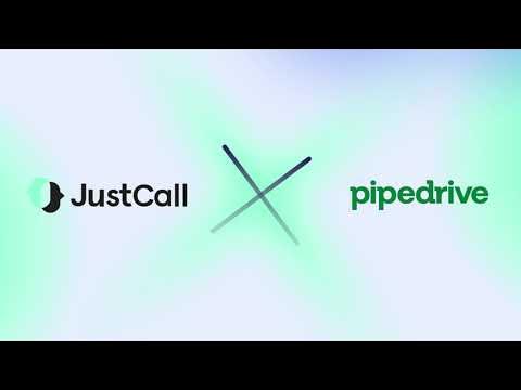 Integrate Phone System with Pipedrive | JustCall X Pipedrive Integration |