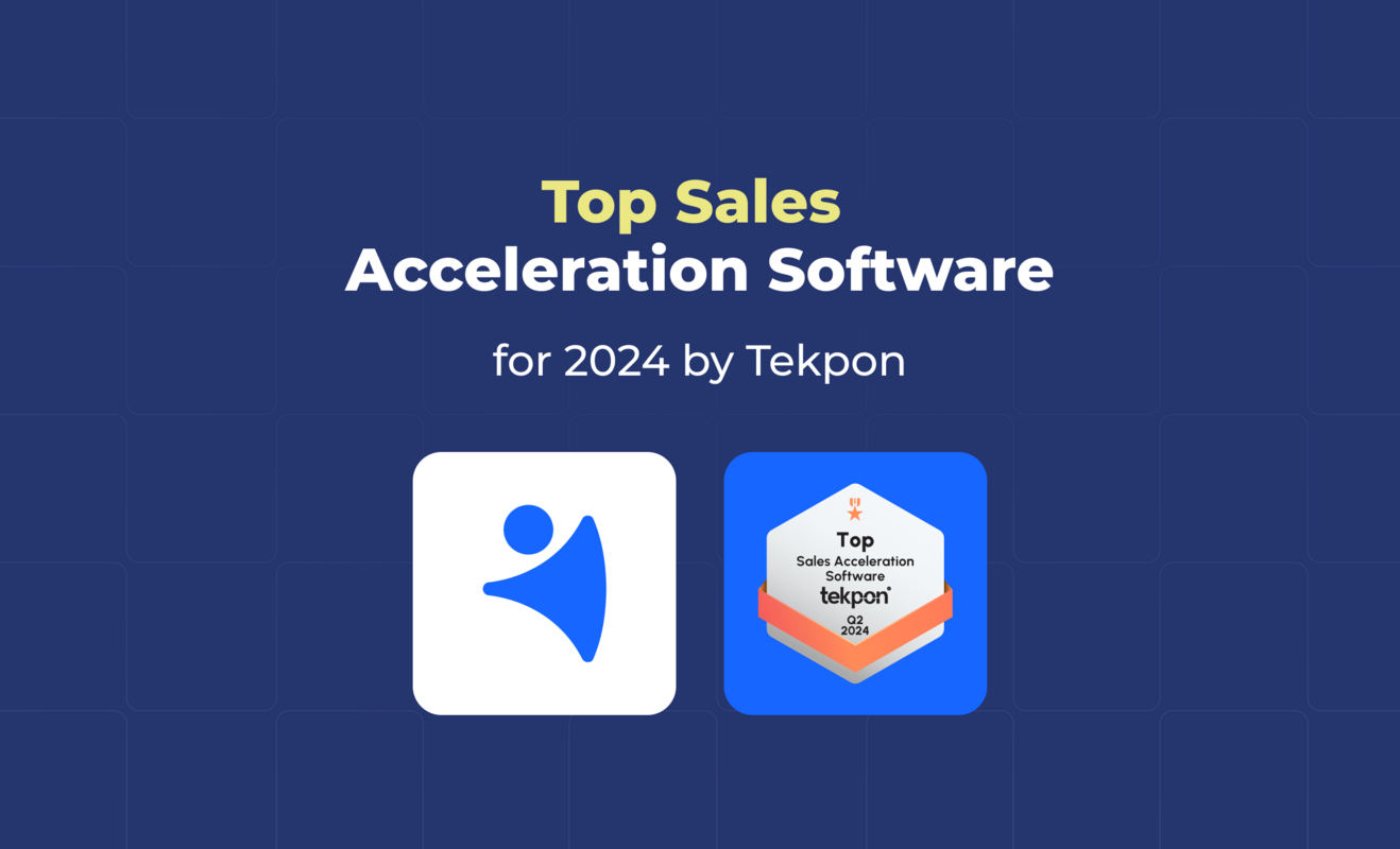 NetHunt CRM announced as a part of Tekpon's Top Sales Acceleration Software