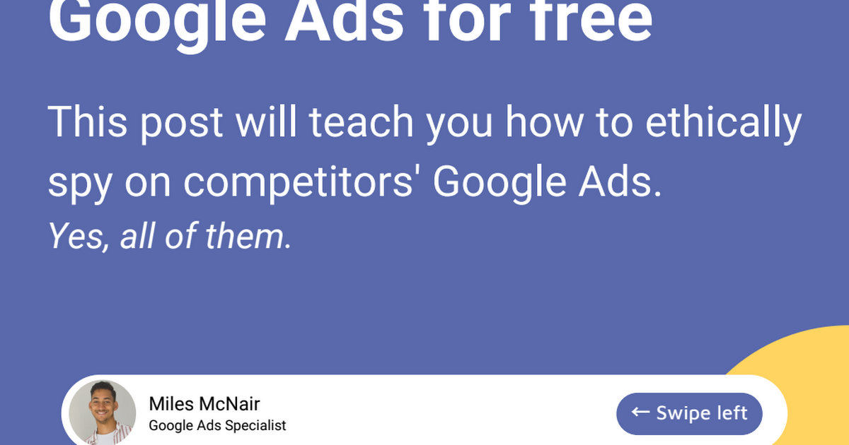 How to Spy on Competitors Google Ads