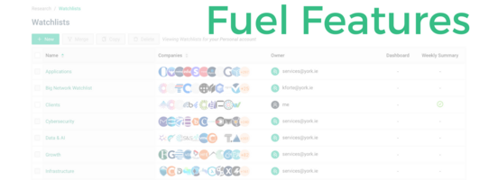 Fuel Feature: Watchlists