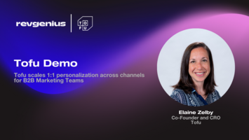 Tofu Demo: Tofu scales 1:1 personalization across channels for B2B Marketing Teams
