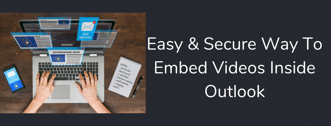 Easy & Secure Way To Embed Video Inside Outlook - Hippovideo.io