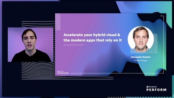 Managing hybrid cloud infrastructure with an observability platform