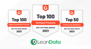 LeanData Named One of G2's Best Software Products of 2021