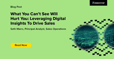 What You Can't See Will Hurt You: Leveraging Digital Insights To Drive Sales