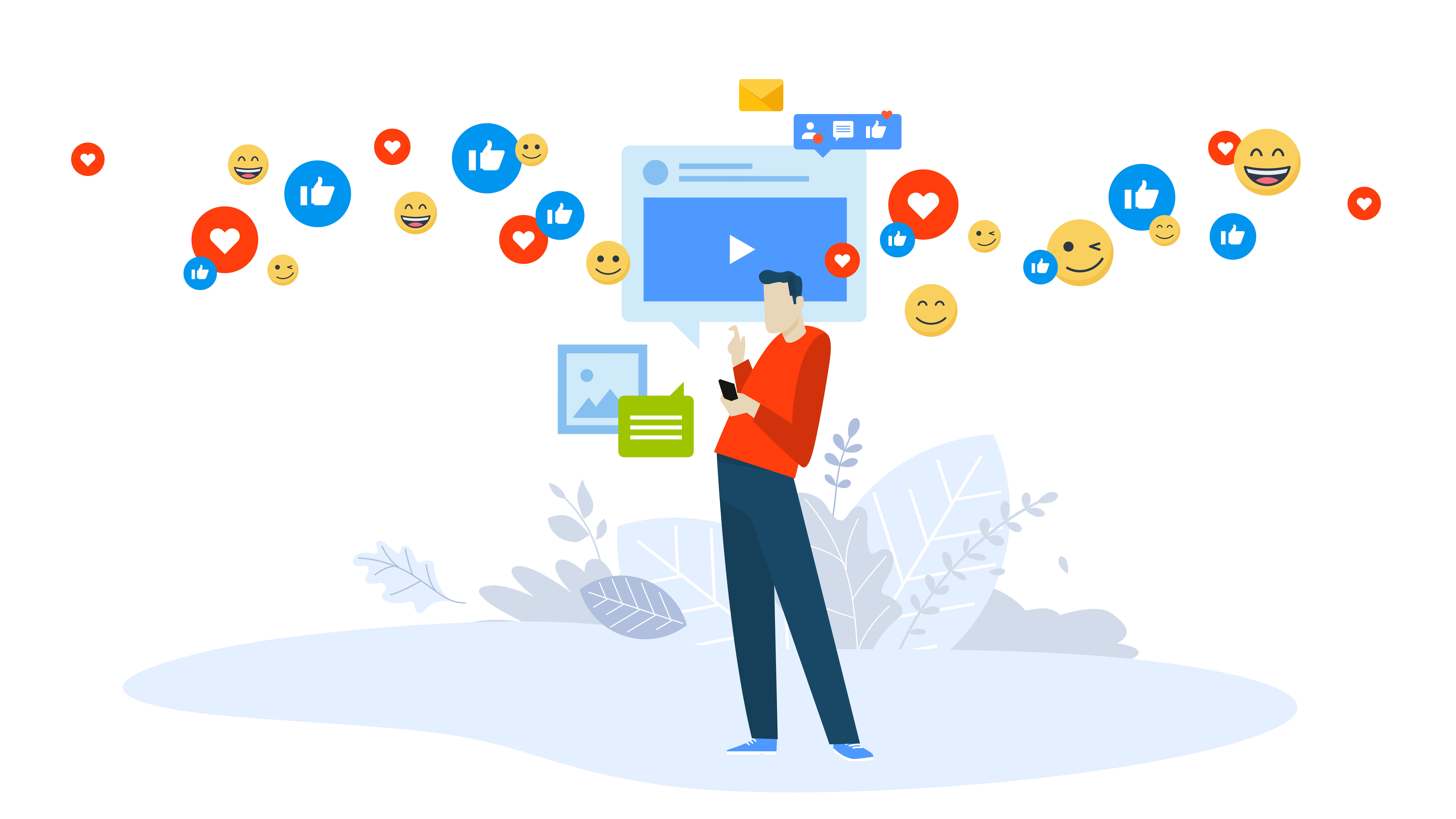 4 ways to use social media with email | dotdigital blog