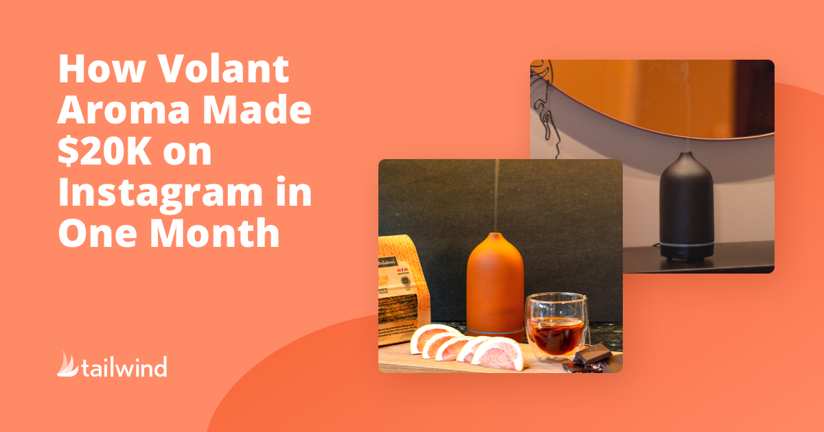 How Volant Aroma Grew Revenue 80% Month Over Month With Tailwind