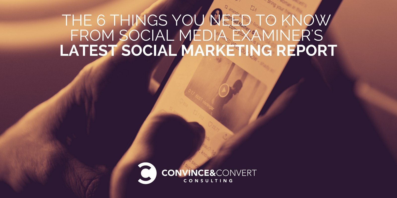 The 6 Things You Need to Know from Social Media Examiner's Latest Social Marketing Report