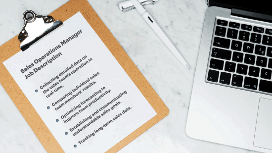 Sales Operations Manager Job Description