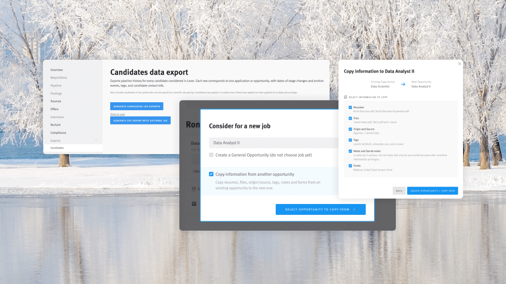 Lever's Winter 2020 Release: New ATS + CRM Features