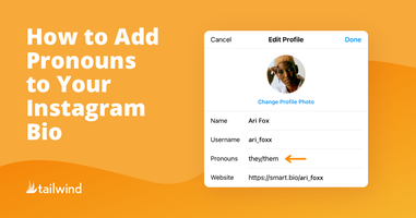 Instagram's New Inclusive "Pronouns" Feature