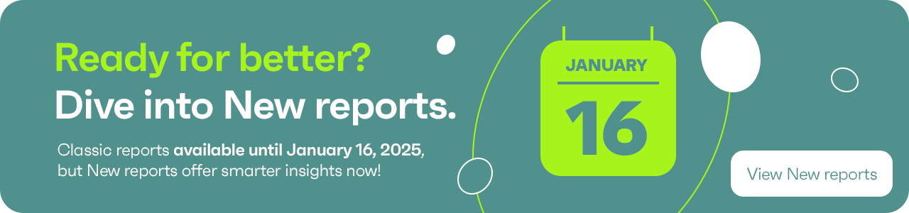 Better reports for your marketing success