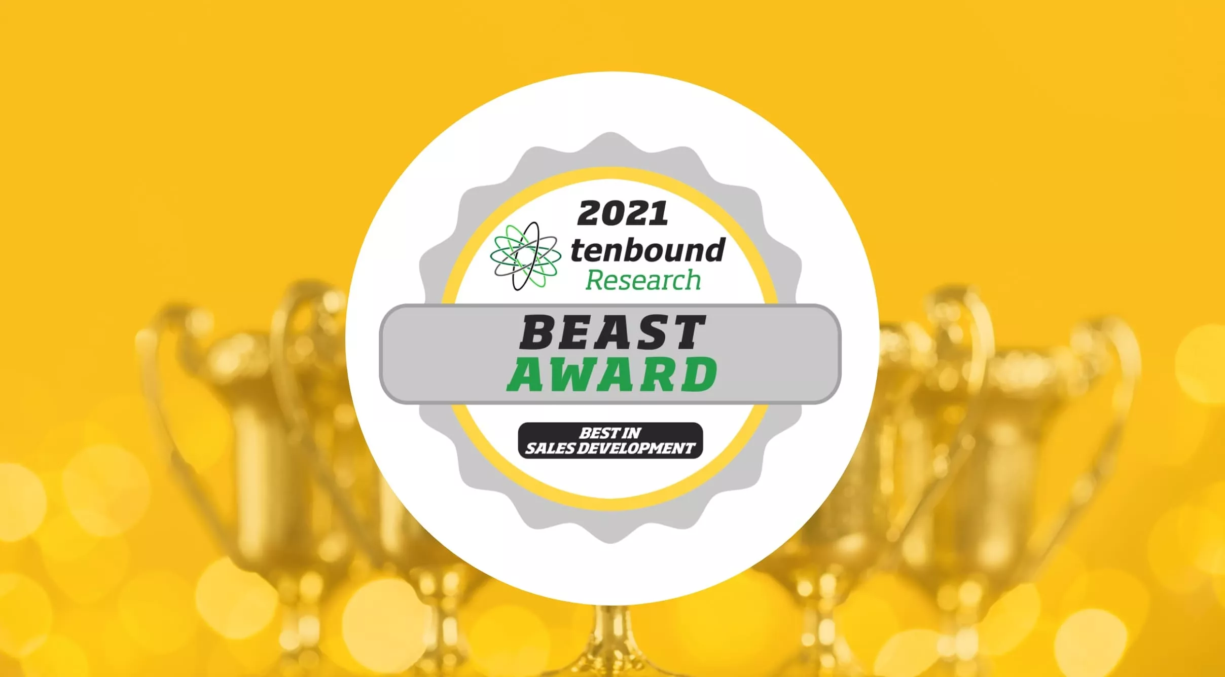 Groove's Patrick Jeter wins Tenbound's BEAST Award for Best Sales Development Leader of the Year