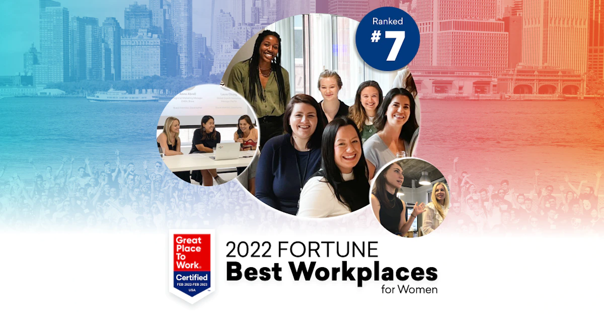 Braze Recognized as a Top Workplace for Women by Fortune and Great...