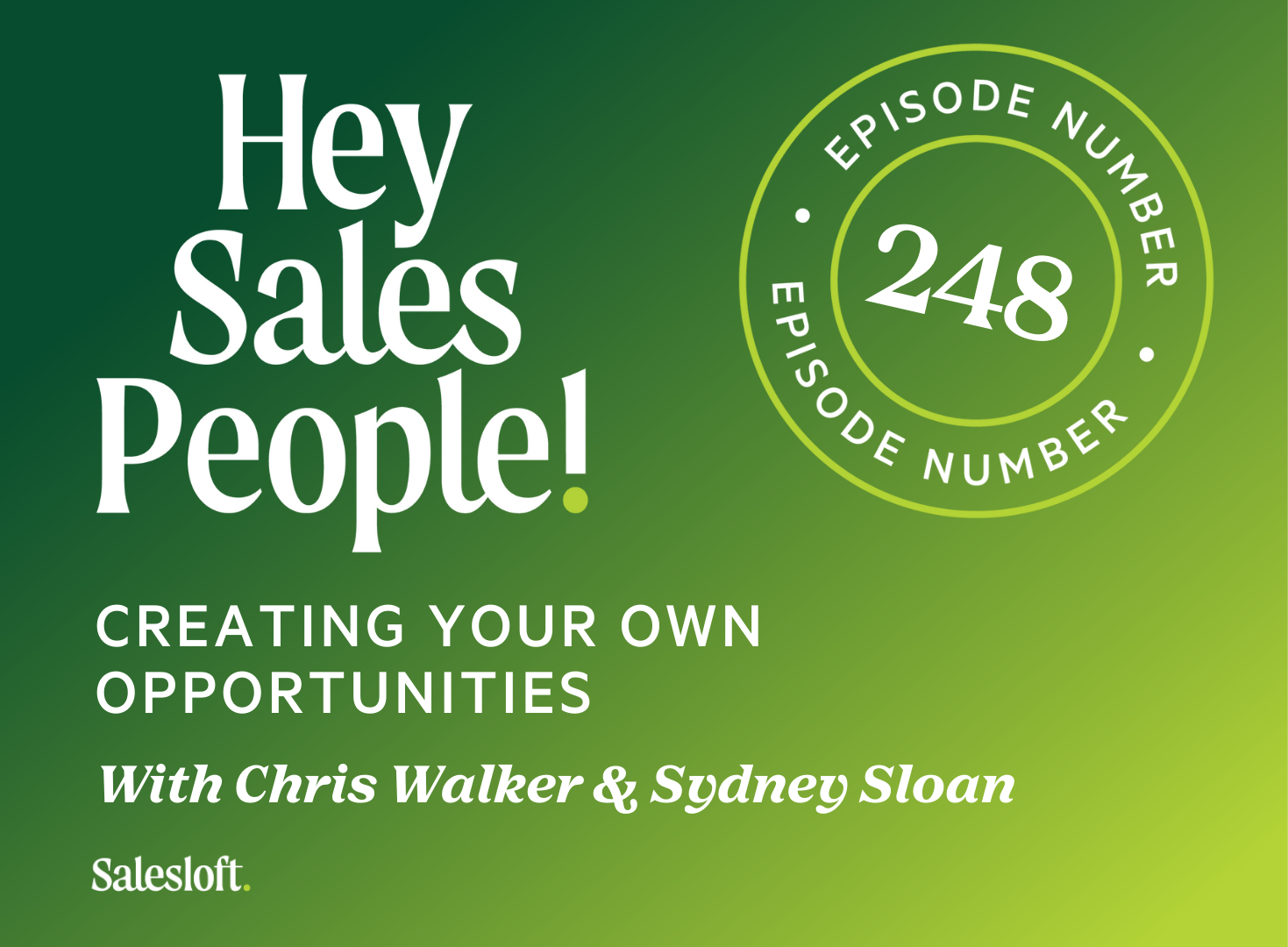 Creating Your Own Opportunities With Chris Walker