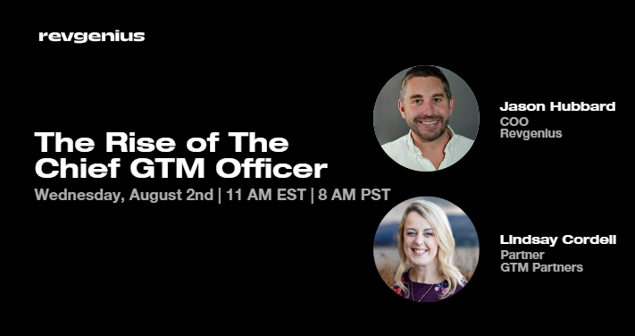 Watch the Recap : Recap – The Rise of The Chief GTM Officer