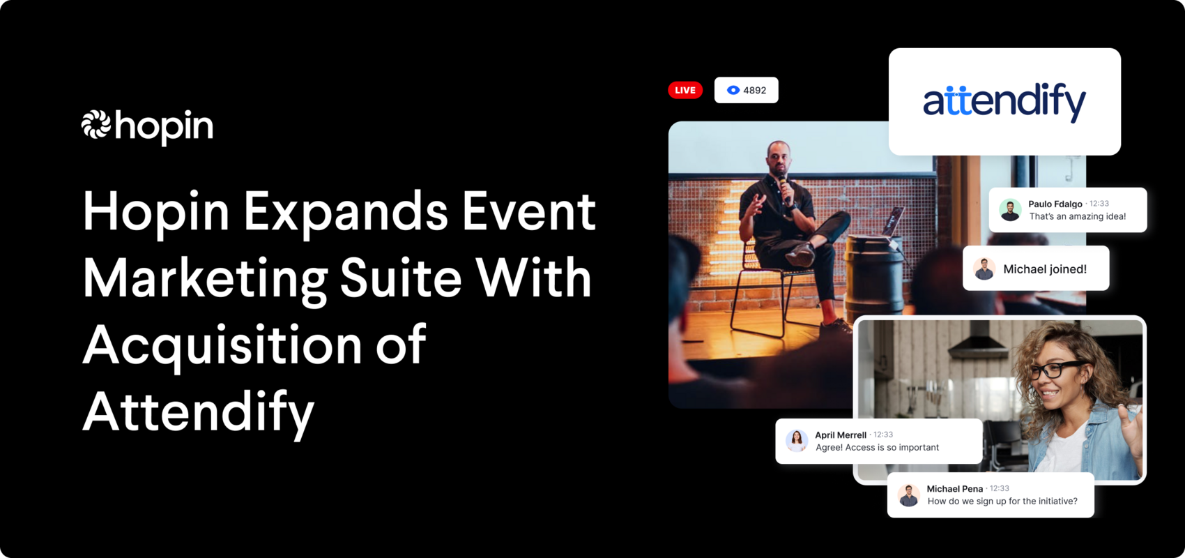 Hopin Acquires Attendify to Advance Event Marketing