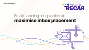 Email marketing best practices to maximise inbox placement - Zoho Blog