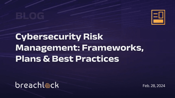 Cybersecurity Risk Management: Frameworks, Plans & Best Practices