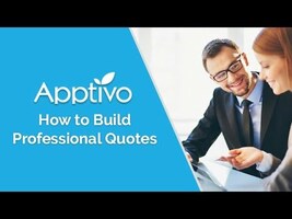 Apptivo - How to Build Professional Quotes