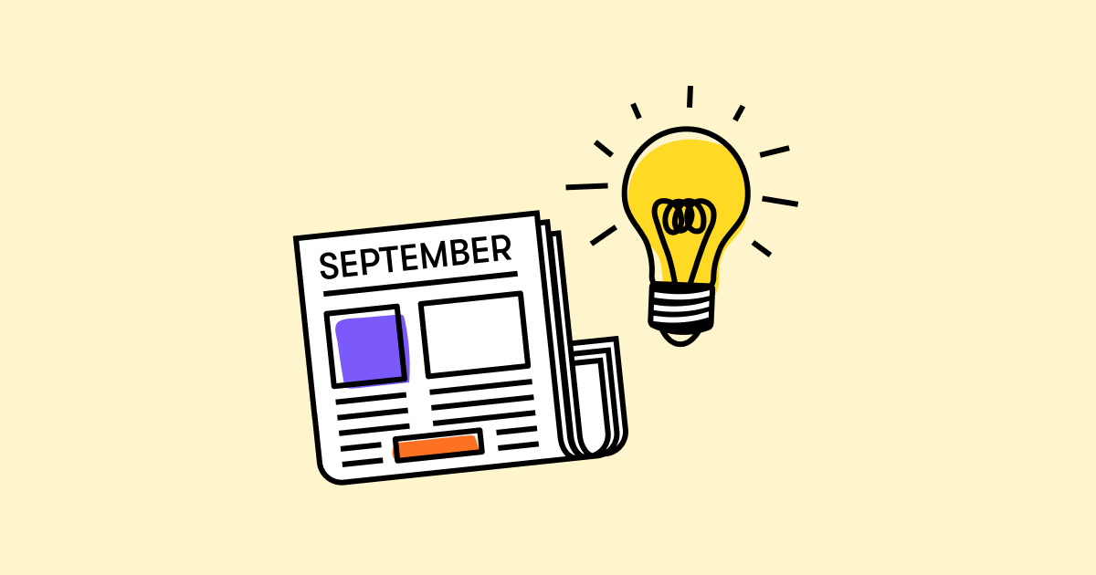 9 September Newsletter Ideas (and Why They Work)