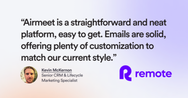 How Remote Excelling in Attendee Engagement with Airmeet