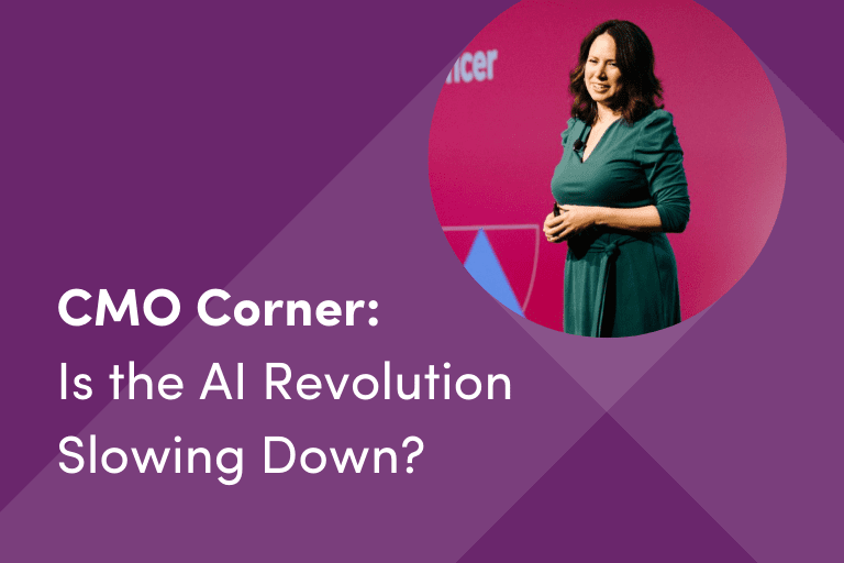 CMO Corner: Is the AI Revolution Slowing Down?