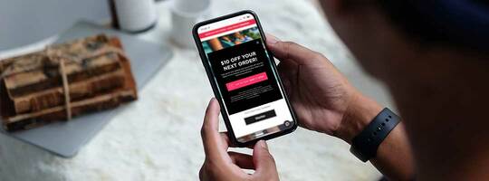Text Message Tap-to-Join Mobile Popup