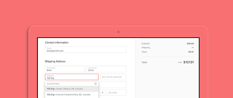 Introducing Google Autocomplete for Shopify: Less Friction at Checkout, More Sales