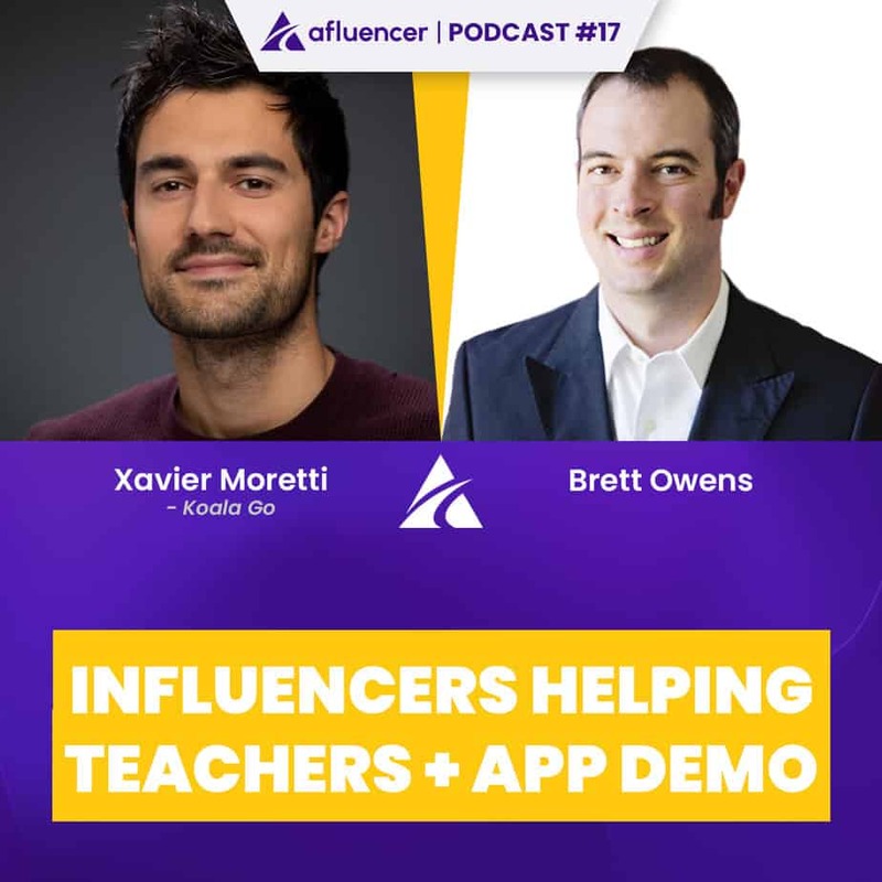 Influencers Helping Teachers + App Demo | Xavier Moretti – Koala Go