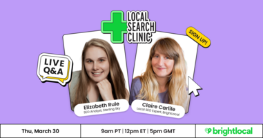 Local Search Clinic with Elizabeth Rule