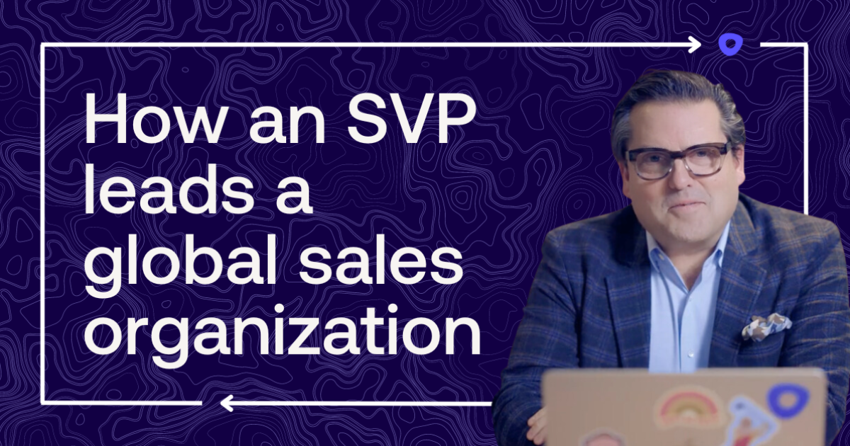 How an SVP uses Outreach to lead a global sales organization