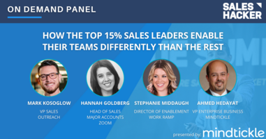 How the Top 15% Sales Leaders Enable Their Teams Differently Than the Rest