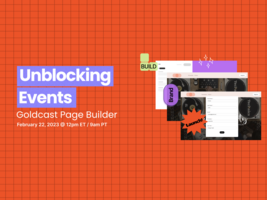 Unblocking Events - Page Builder