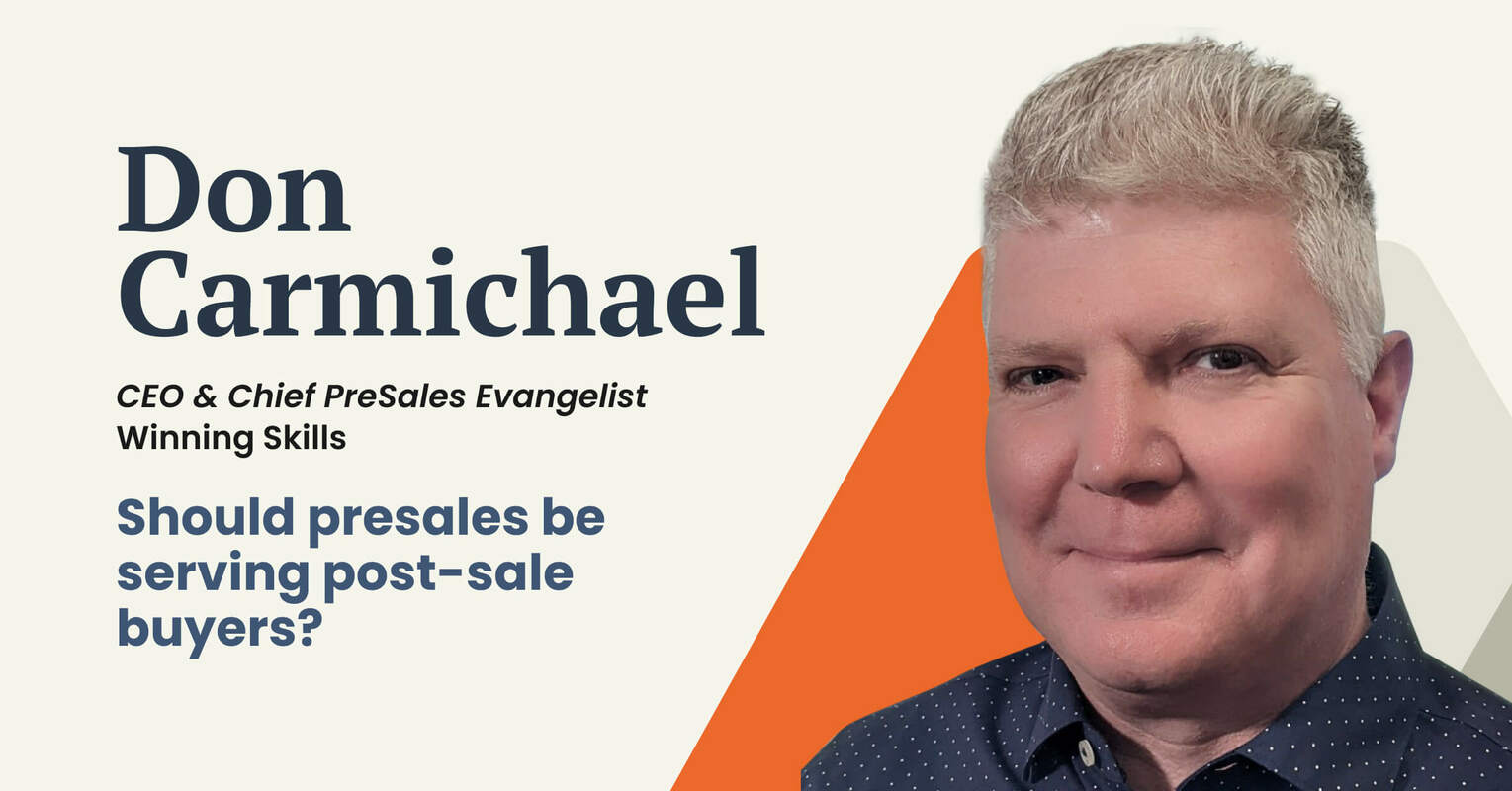 Should presales be serving post-sale buyers?