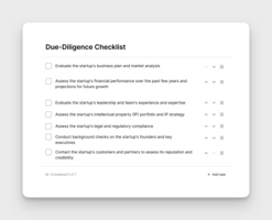 The ultimate guide to Series A due diligence